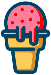 strawberry ice cream